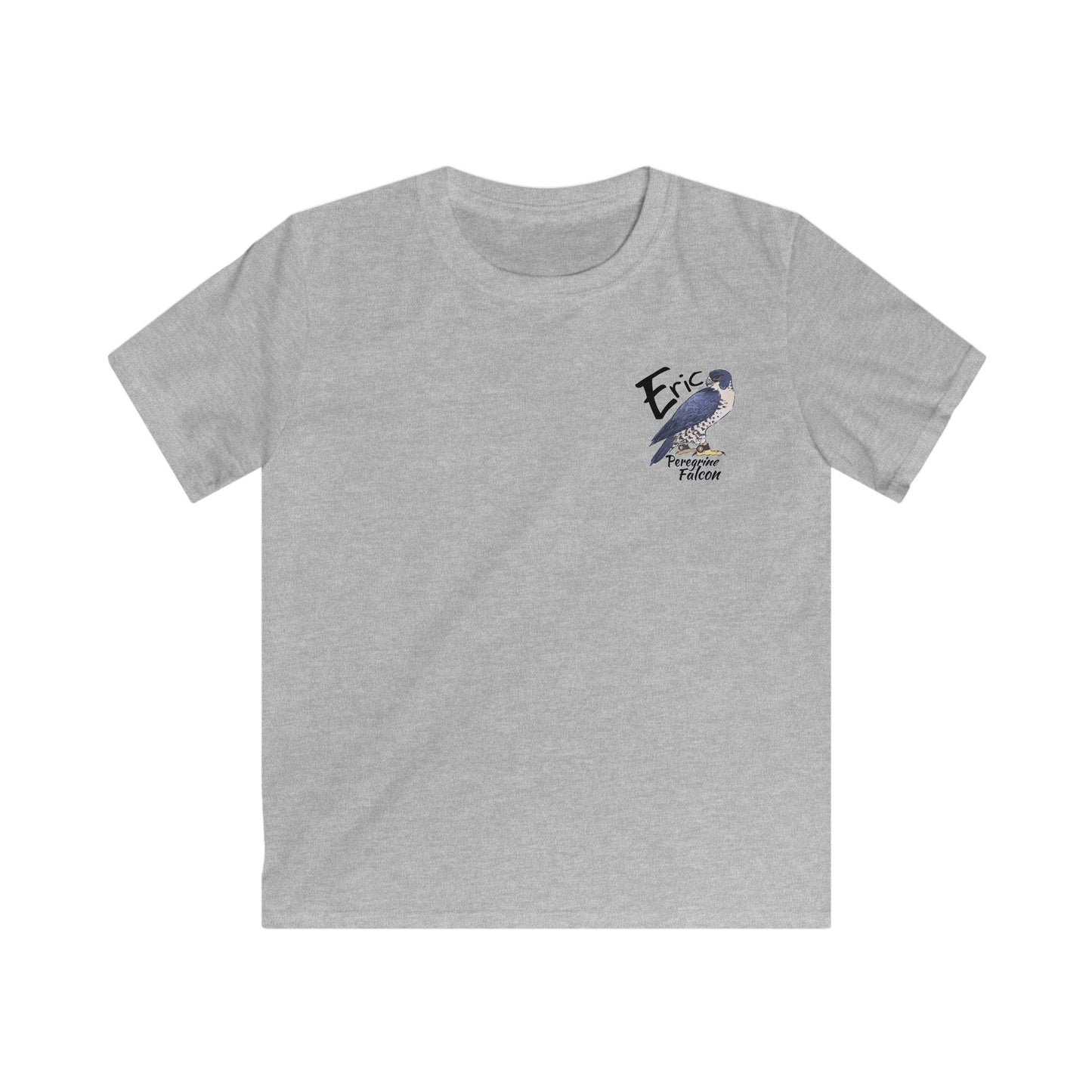 Kids Softstyle Tee - Eric the Peregrine Falcon