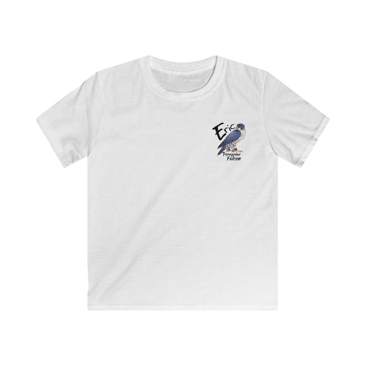Kids Softstyle Tee - Eric the Peregrine Falcon